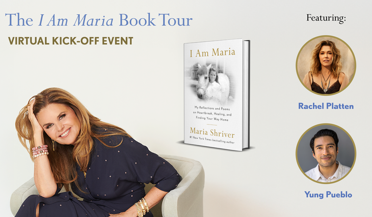 “I Am Maria” Virtual Event featuring Yung Pueblo and Rachel Platten