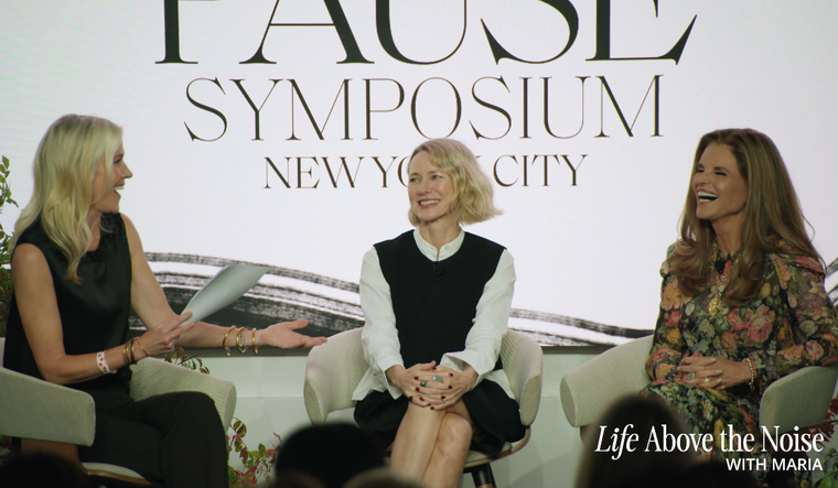 Alisa Volkman, Naomi Watts, and Maria Shriver.