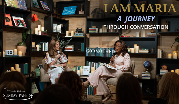 Maria Shriver & Oprah Winfrey on the "I Am Maria" Book Tou